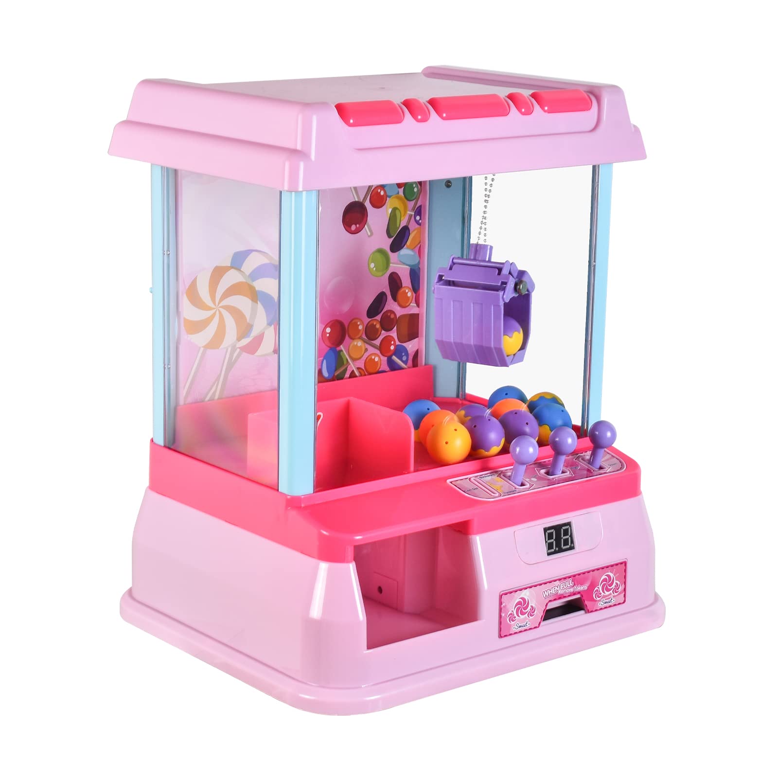 

Игра Sun Percy Crane с 12 шариками Игрушка Ловец НЛО (розовый) [Элемент] розовый