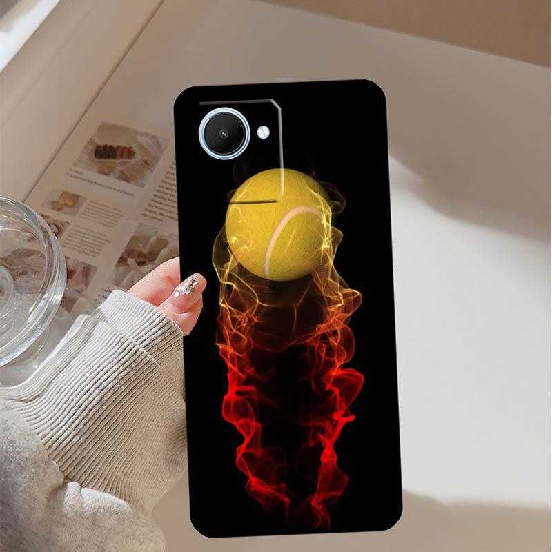 Tennis ball movement For Realme GT 7 Pro 5 GT 6 6T C67 C61 C55 C53 C51 C21Y C25S C75 10 11 12 13 14 Pro Plus Case