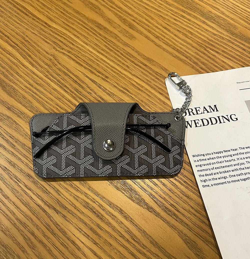 

Универсальный модный чехол для хранения очков: Унисекс Чехол для солнцезащитных очков с принтом, Защитный и Портативный для очков по рецепту.