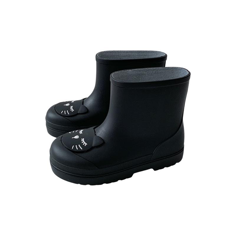 Lightweight Non-slip Children's Mid-calf Rain Boots for Toddlers - Boys & Girls