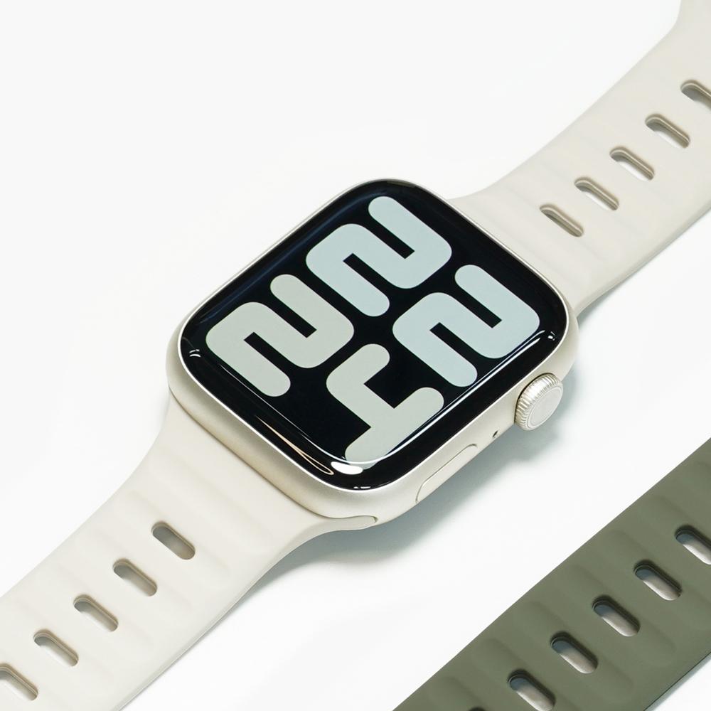 Biltin Apple Watch Silicone Sport Strap Ultra 10 9 8 Se2 (B Type)