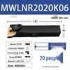 CNC Tool Holder 95° MWLNR/L 1616H06/2020K08 Peach-Shaped OD Turning Tool