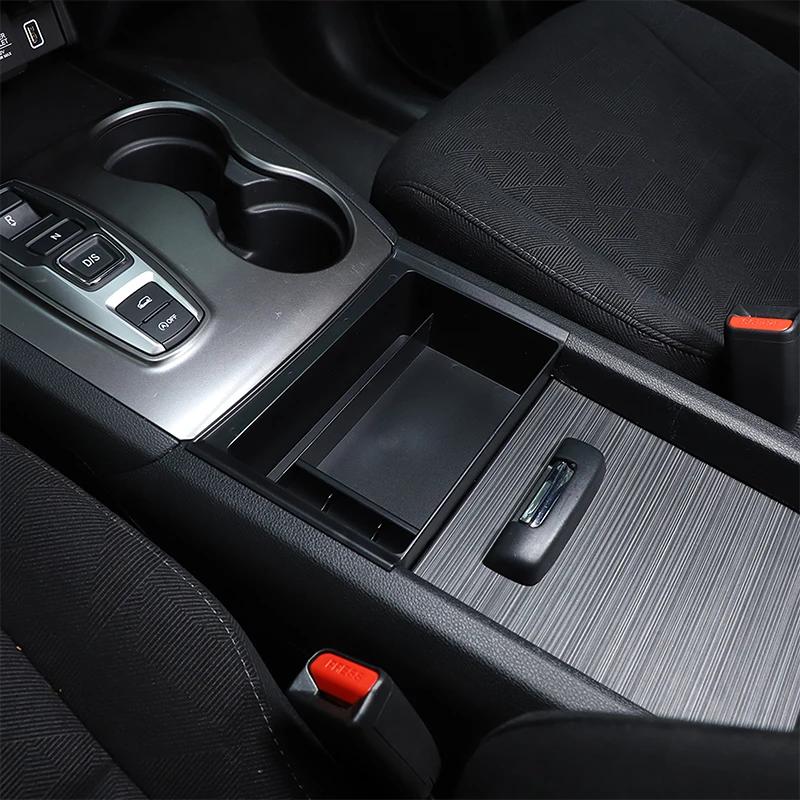 For Honda Pilot 2015-2026 ABS Car Center Armrest Box Storage Box Mobile Phone Tray Item Organizer Car Accessories