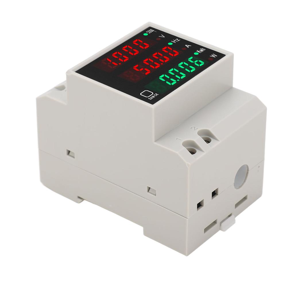 Digital Power Meter Energy Monitor Voltage Current Power Frequency Tester AC 80‑300V 0‑100A