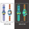 Clock Sticker Glow In The Dark Toys Luminous Star Stickers Fluorescent Painting PVC Stickers Toys for Kids Boys Girls