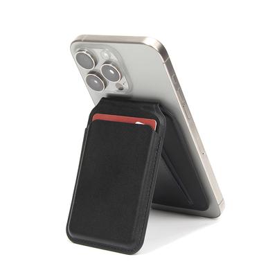 Convenient MagSafe Magnetic Card Holder for iPhone 17 16 15 14 Multi-Functional Phone Stand Durable Material Accessory