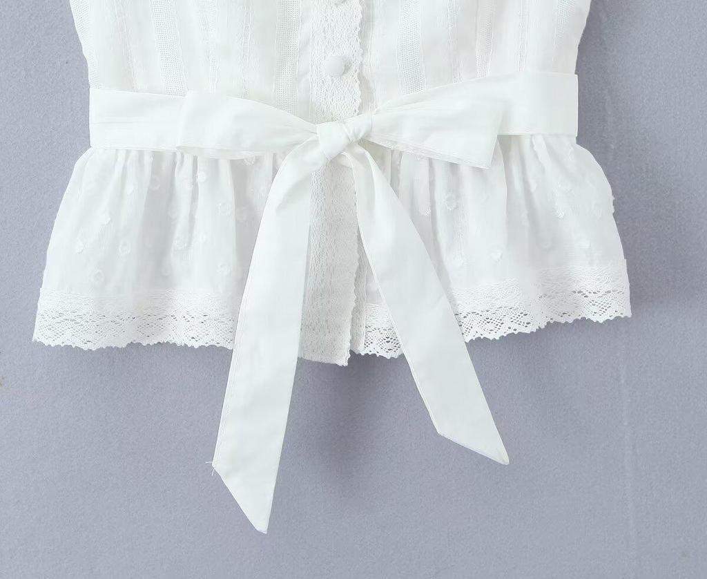 Women's Spring 2026 European & American Style Tie-Up Camisole + Skort Set M11750/1