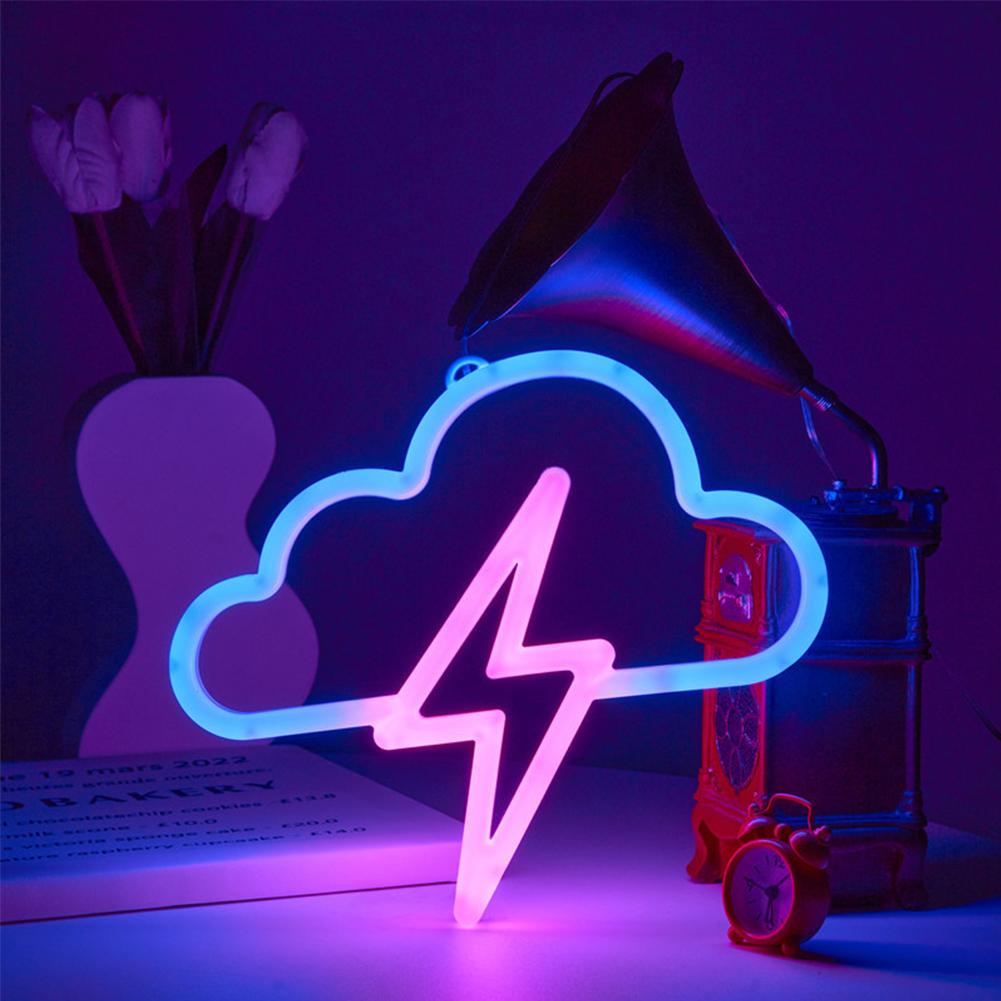 Gamepad Fire Moon Star LED Bright Neon Light Night Sign Modeling Lamp Room Wall Art Decoration Wholesale Xmas Birthday Wedding