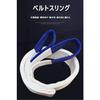 Sling Belt 2t 50mm 3m Set of 2 Eye-shaped On Both Ends Band-shaped Fiber Sling Working Load 2000kg Belt Sling Fiber Belt Tool Shipping Moving Work Eff