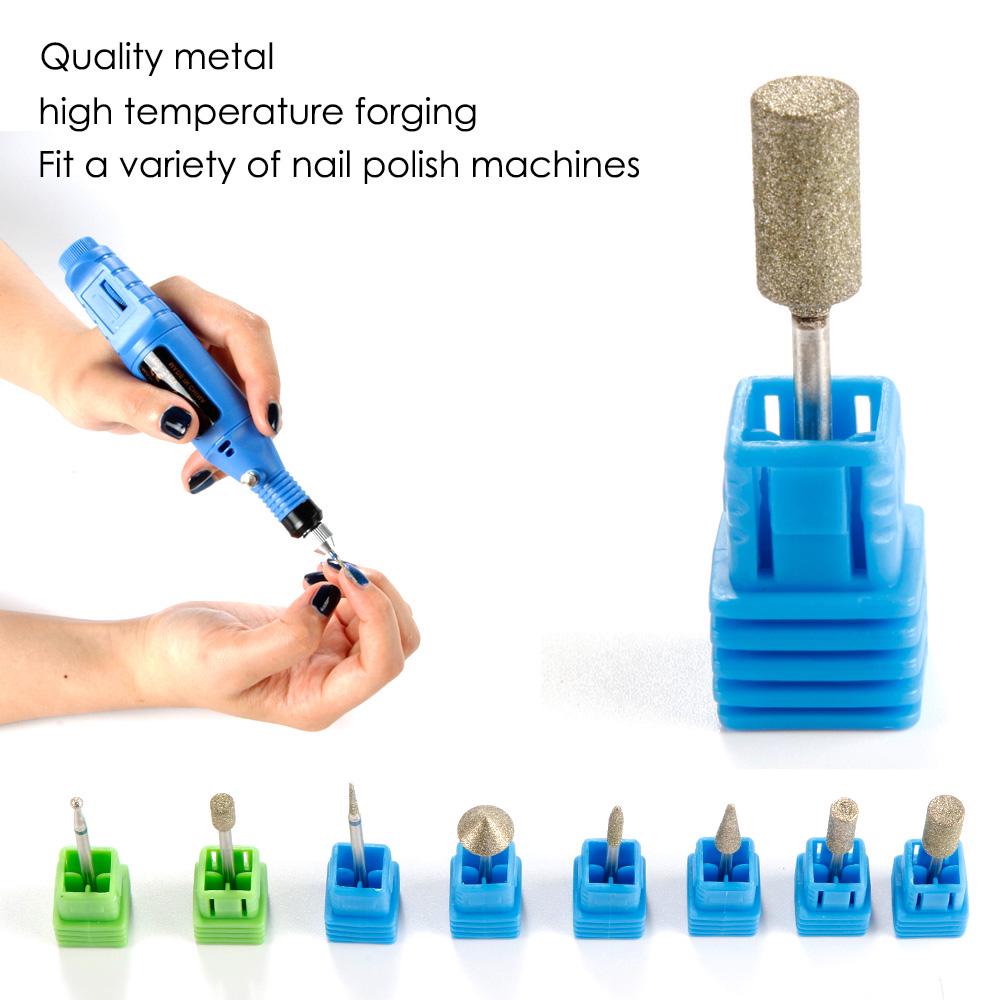 12 typů elektrické vrtačky na nehty Diamantový pilník na nehty Vrtačka na manikúru Elektrické nehty Příslušenství Nástroj