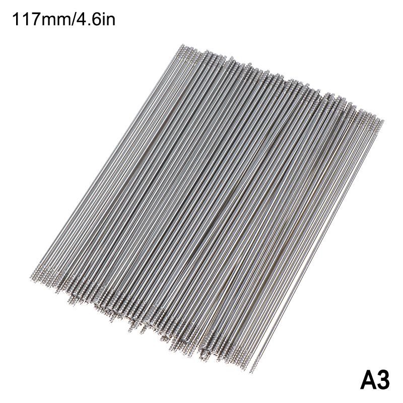 100 Pièces Barres d'Extension pour Stylo à Perles Pièces Tige Lisse à Perles Porte-Remplacement pour Activités Créatives de Perlage pour Enfants