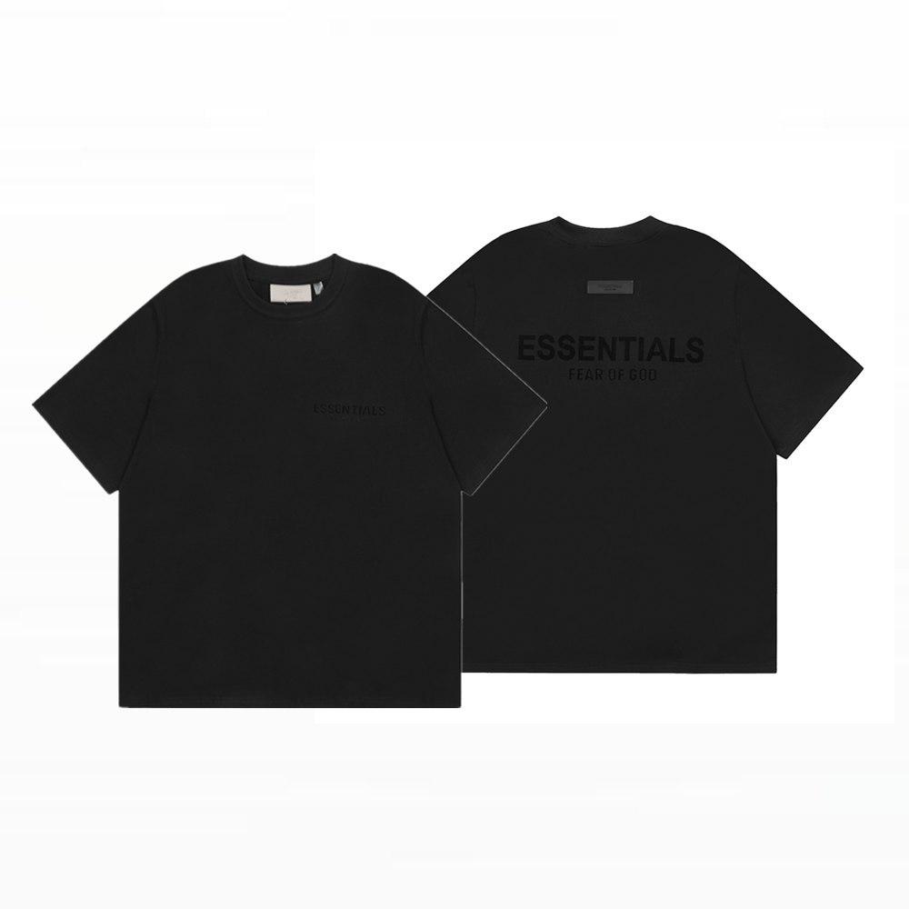 Herbst/Winter Unisex FOG ESSENTIALS Beflockter Hoodie Sweatshirt – Paar Lockerer Schnitt mit Plus Samt