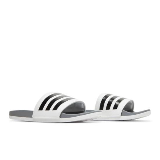 

adidas Adilette Comfort Slide White Grey GZ5895 EU 38 білий/чорний
