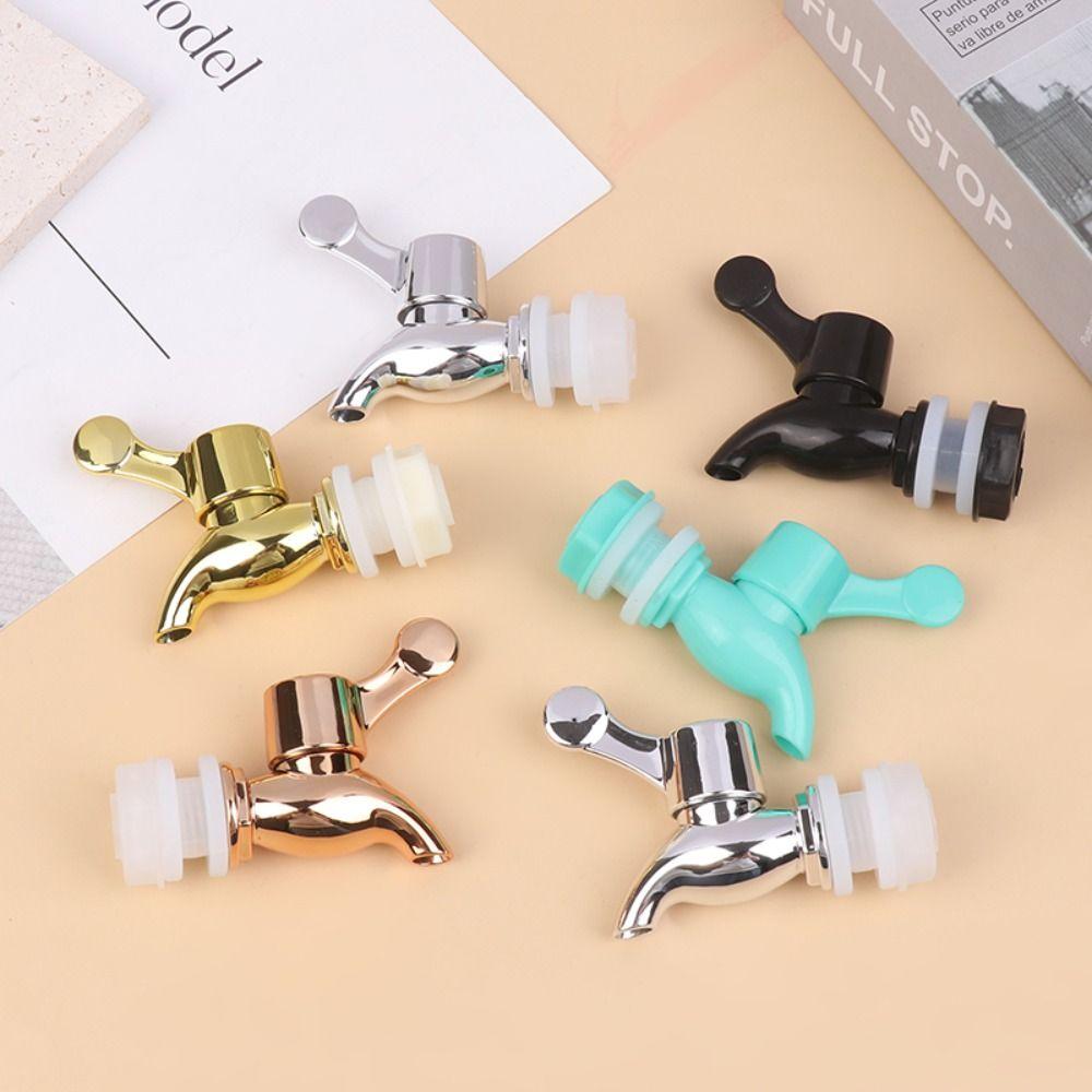 Leak Resistant Replacement Dispenser Spigot Built-In Filter Filter Faucet Glass Bottle Use