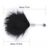 Feather Whip Flirt Paddle Sex Toys Mini Anal Plug Tickler Whip Sexy Toy for Couple Game BDSM Adult Flirting Games Foreplay Sexy