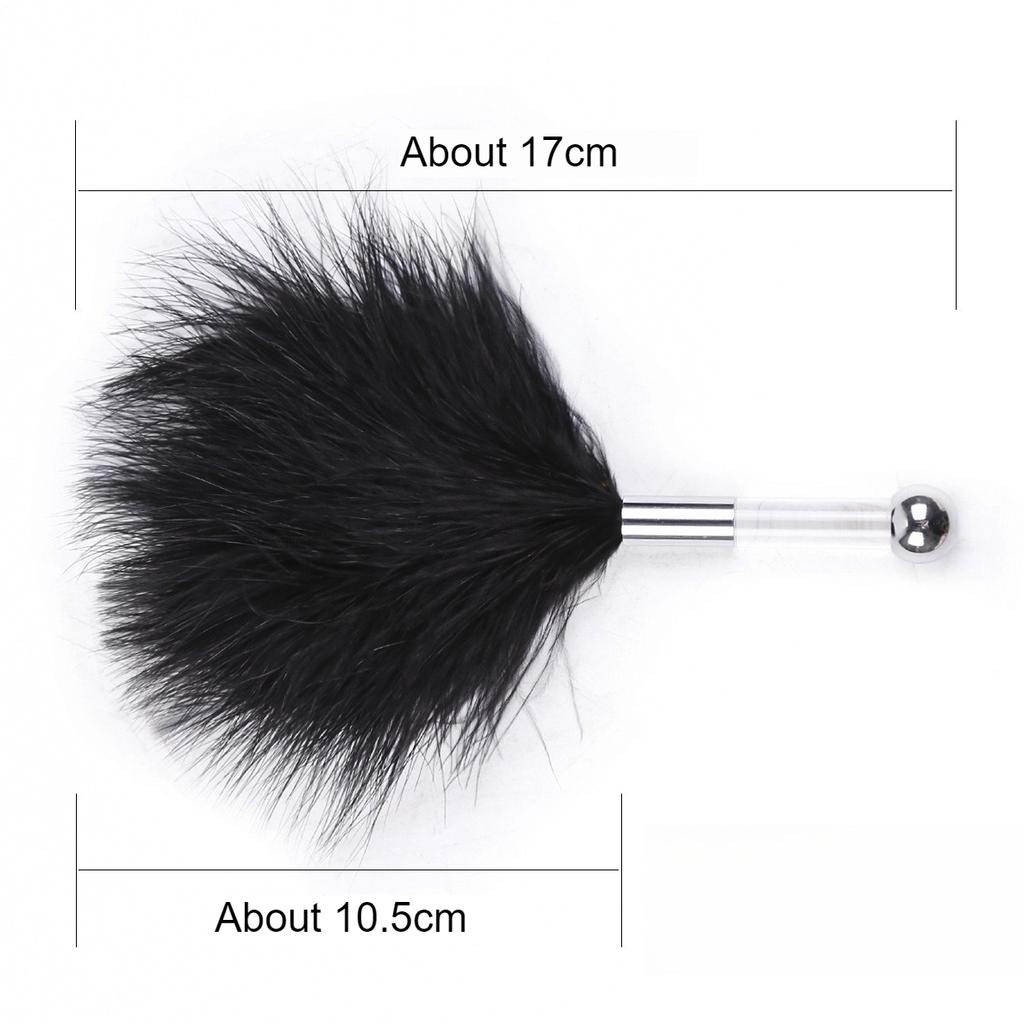 Feather Whip Flirt Paddle Sex Toys Mini Anal Plug Tickler Whip Sexy Toy for Couple Game BDSM Adult Flirting Games Foreplay Sexy