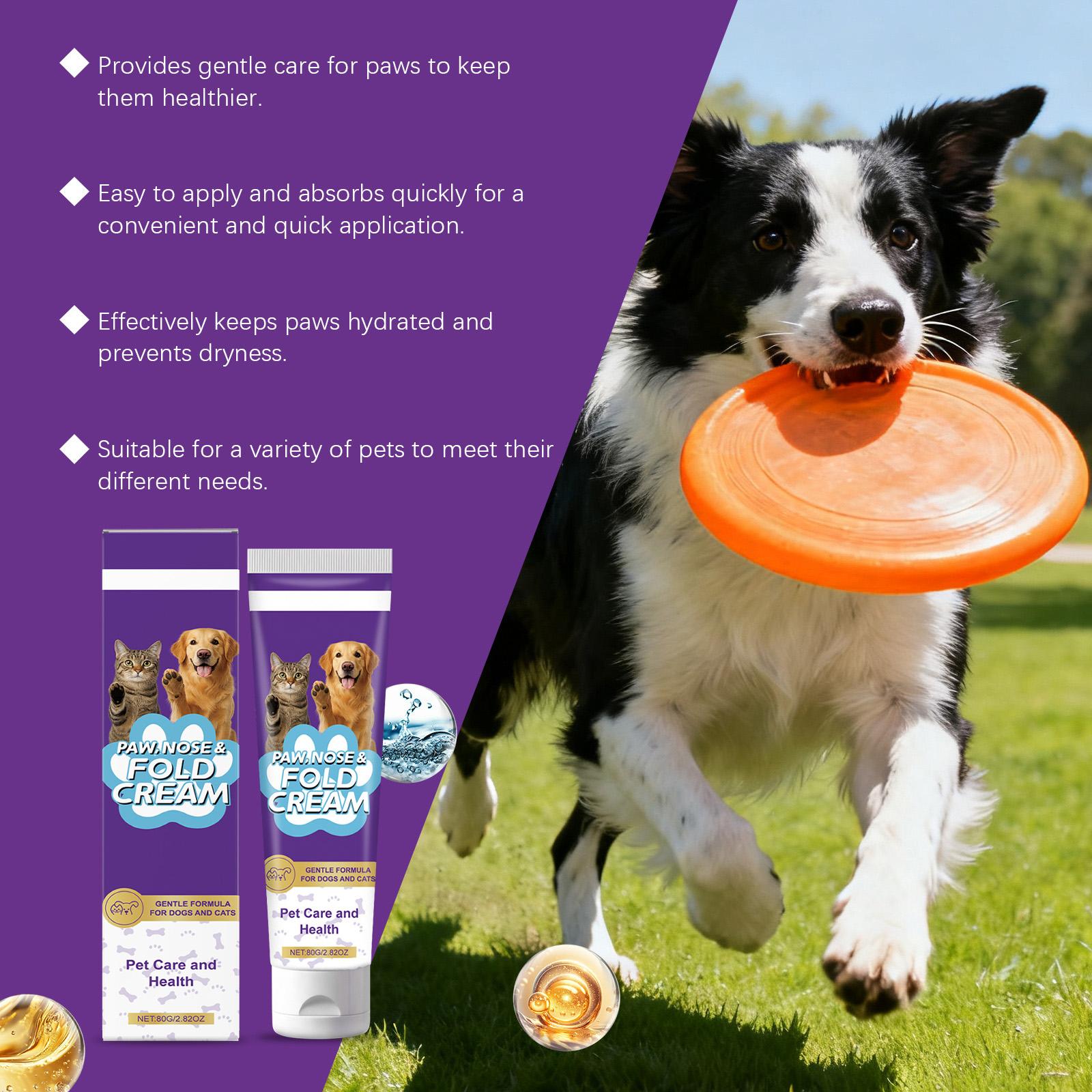 

Пет Трещины Увлажняющий Бальзам, Увлажняющий Бальзам для Ухода за Ногами, Увлажняющий Крем для Пяток для Уменьшения Трещин One Size