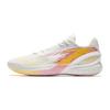 Low Top Basketball Shoes Men's White Pink Yellow 912611110-1