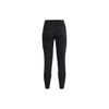 Under Armour Solid Logo High Waist Breathable Comfortable Sports Pants Women Pants Black 1375078-001
