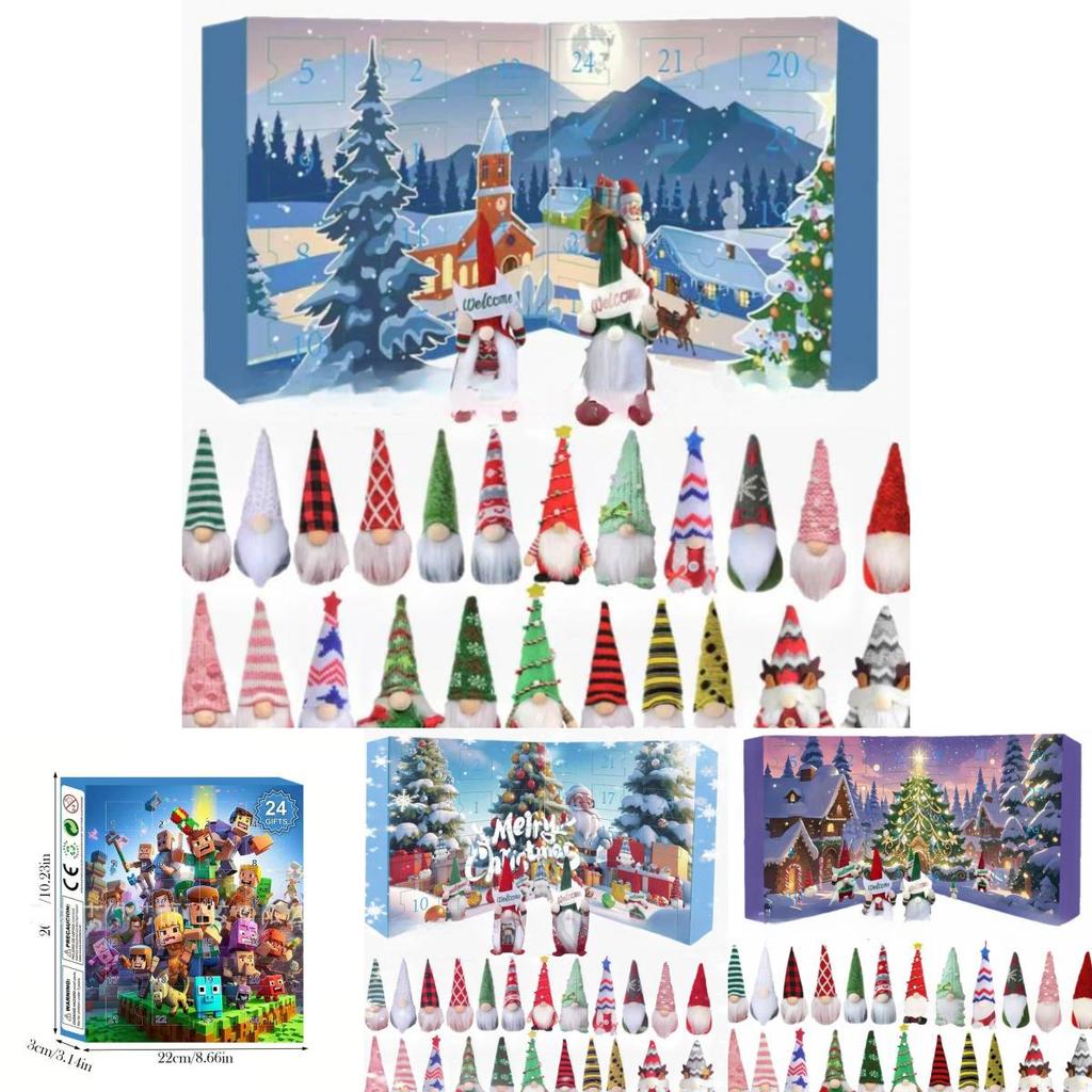 Christmas Gnome Advent Calendar Plush Toy With Educational Features For Kids And Gift Giving