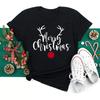 Just A Girl Who Loves Christmas Print Women T-shirts Cute Female Christmas Clothes New Year Party Tshirt