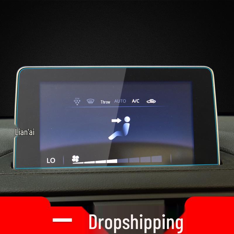 Tempered Glass Protective Film for Dongfeng Fengxing Jingyi S50EV: Compatible with 24 Models - Central Control X3, Instrument X6, and X5