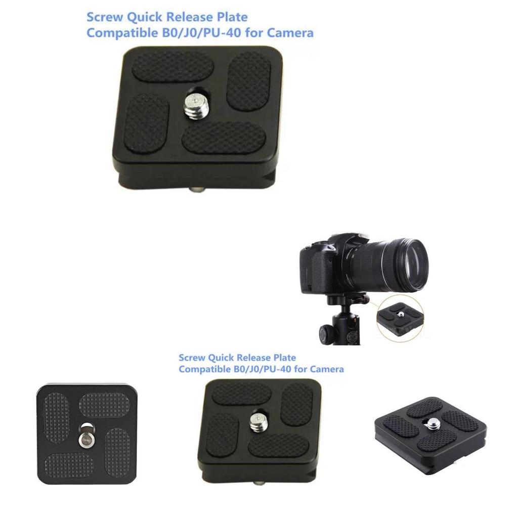 Universal Mini Quick Release Plate For Tripod And Monopod