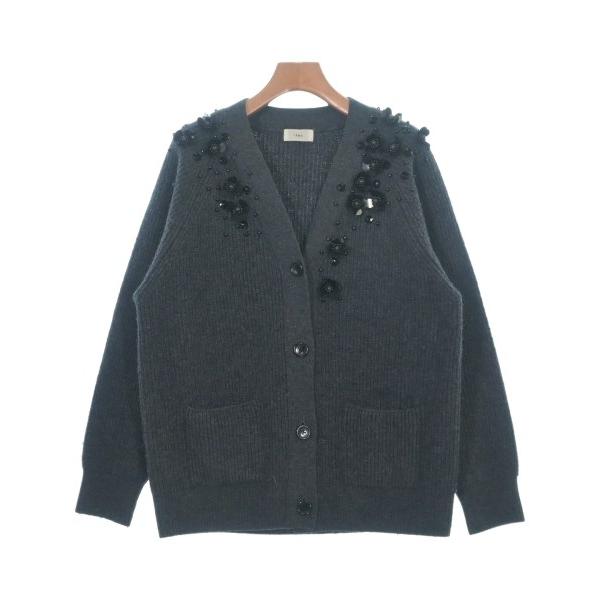 IENA Cardigan Women s F Dark Gray [Used] [Secondhand]