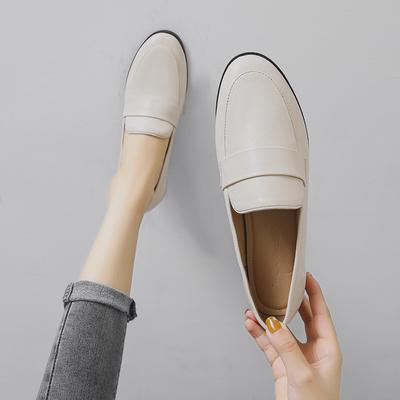 Mocassins de Mode pour Femme Chaussures Oxford à Enfiler Mocassins en Cuir PU de Haute Qualité Ballerines Mode Chaussures de Marche Décontractées pour Dames