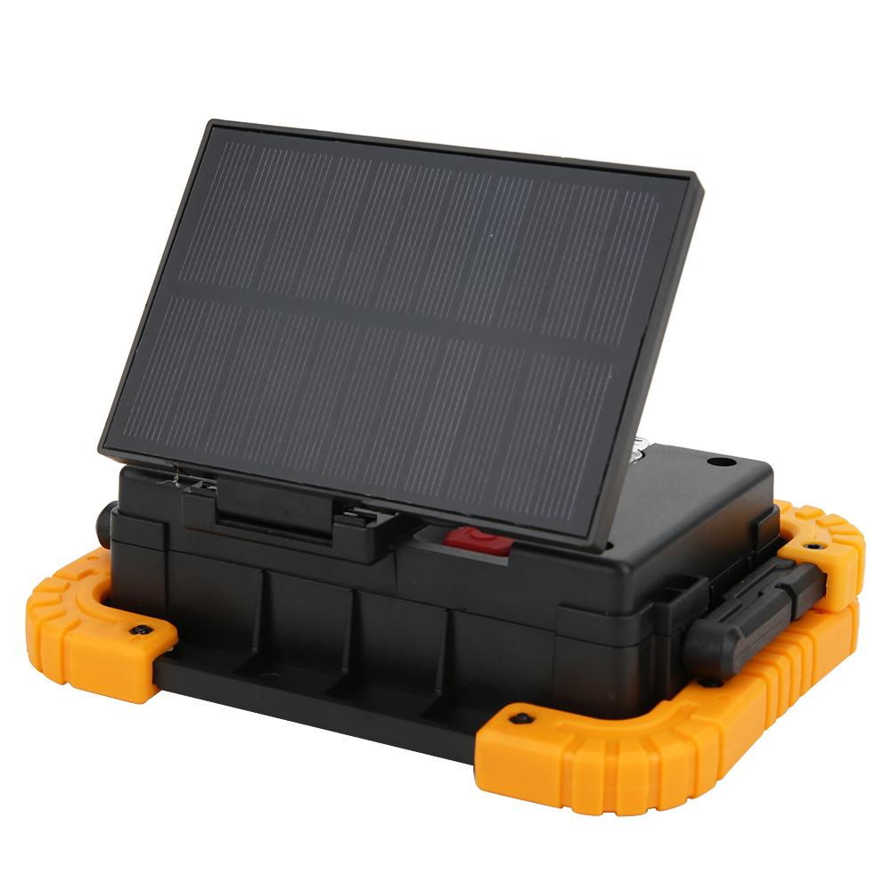 Mini Solar Light  Multi Functional COB Working Lamp Portable Camping Lamp for Outdoor Fishing Repairing Picnic