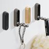 4 Pcs Foldable Wall Hook Towel Hanger Zinc Alloy Door Clothes Coat Hat Bags Hanger Robe Hook Coat Rack for Home Kitchen Bathroom