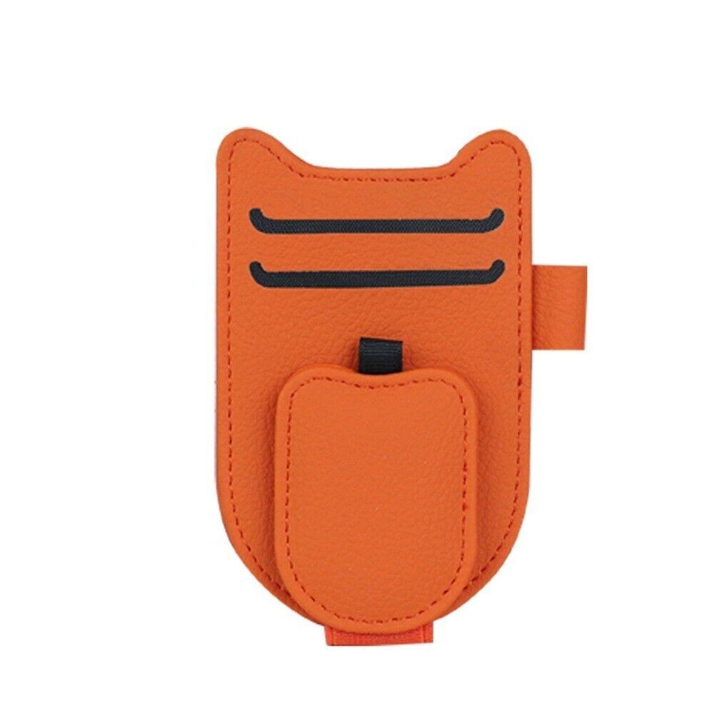 Car Sun Visor Glasses Holder Magnetic Eyeglasses Hanger Clip Sunglasses Holder