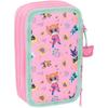 Trousse Scolaire - SAFTA - Superkitties - 37 Outils Inclus - Zippée - Enfant 5 à 14 Ans