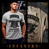 Infantry T-shirt Army 11B Combat Ready Raise Hell 0311 Grunt Locked and Loaded