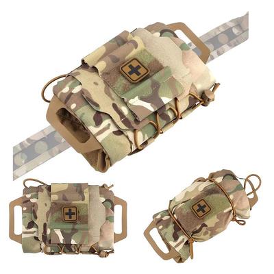 Taktische Outdoor Zweiteilige Erste Hilfe & Überlebens Tasche mit Abnehmbarem Inlay