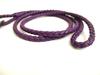 Подлинный ремешок для ожерелья из кожи Intrecciato Purple от BOTTEGA VENETA #a734, восстановленный