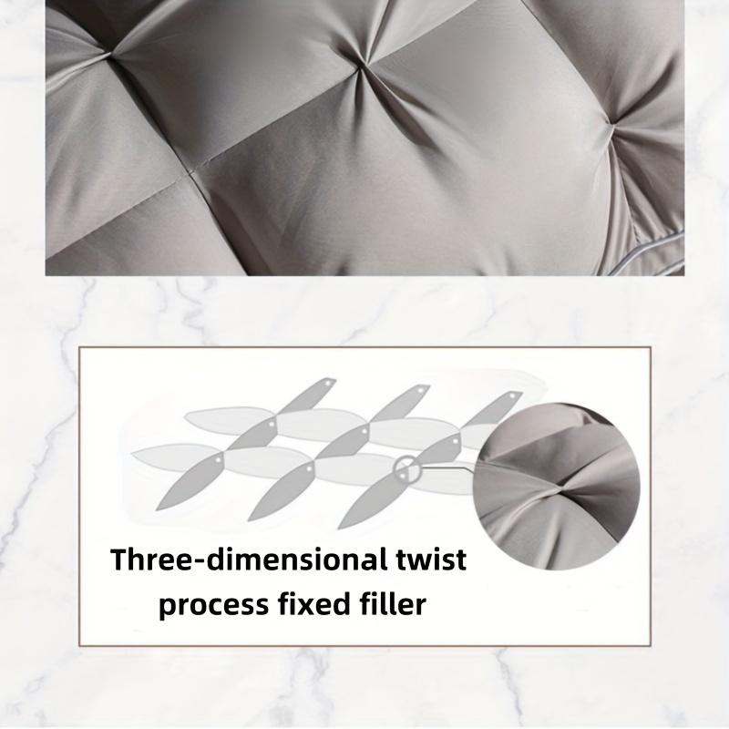 1PC Luxury 5-Star Hotel Quality Pillow, 48*74 Cm- Deep Sleep Neck Support, Non-Collapse High Pillow Core for All Seasons