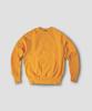 Kaembeoseupocheuweeo Cross Knit Crew Neck Sweatshirt, Yellow