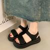 Platform sandals women's new summer sports soft-soled work versatile, not tired feet non-slip beach shoes