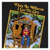 Steven Rhodes Womens/Ladies This Is Where I Go To Cry T-Shirt