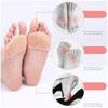 1pair Silicone Foot Care Forefoot Pads Pain Prevention Insole Women High Heel Shoes Foot Blister Toes Insert Pain Relief Cushion