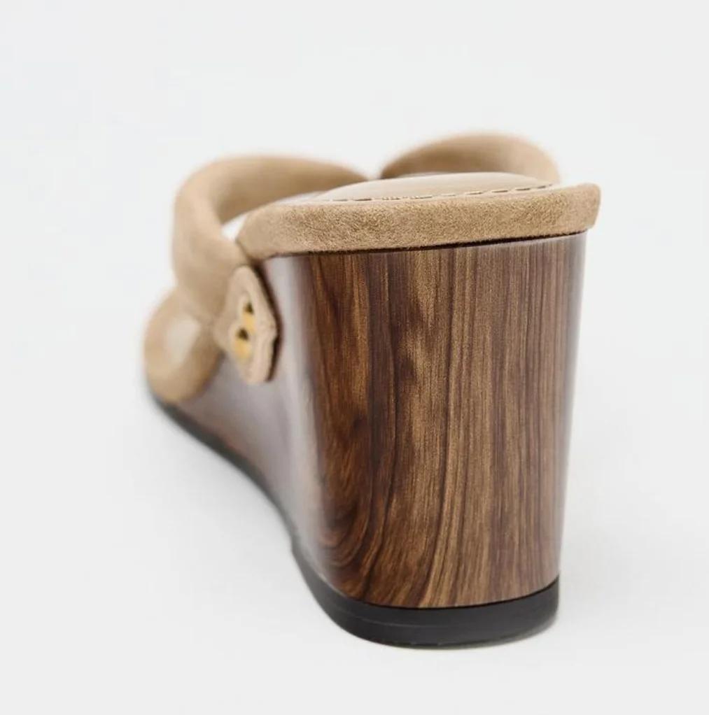 Fashion Fashion Round Clip Toe Thin Low Heels Women Slippers Outdoor Casual Wedge Sandals 2025 New Summer Beach Flip Flops Women Shoes