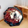 1 PC Automatic Folding Umbrella - Colorful Unicorn Pattern, Portable & Foldable Design with 8 Ribs, Christmas Birthday Gifts