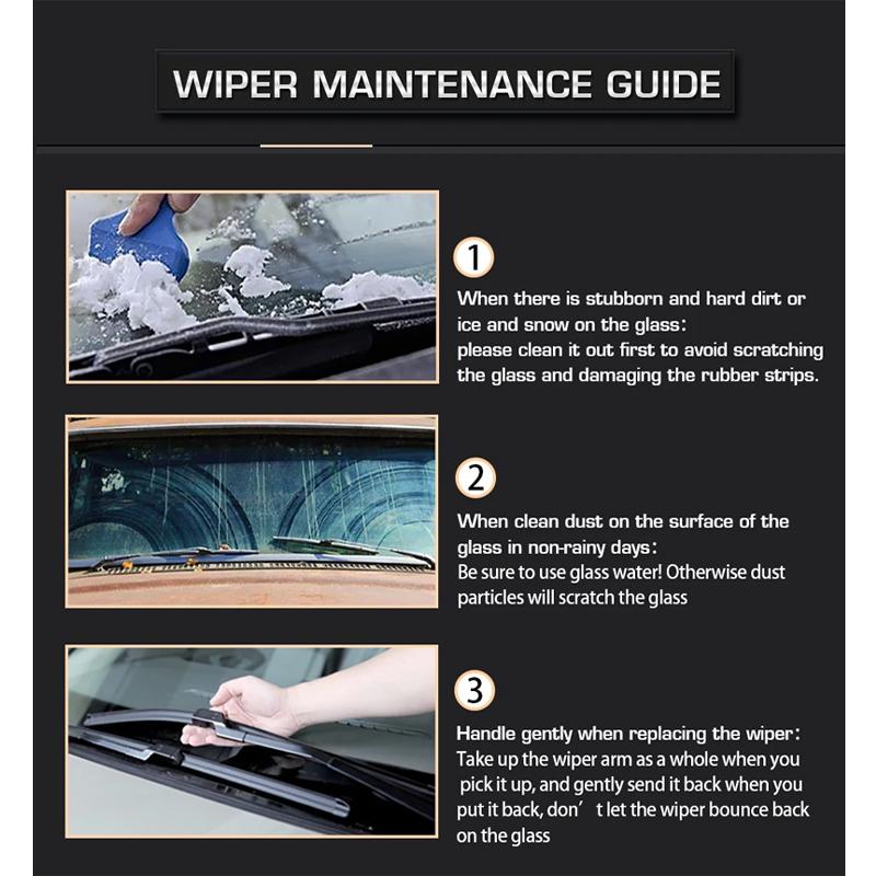 Front & Rear Wiper Blades For Seat Leon MK1 2000-2005 2001 2002 2003 2004 Wiper Windshield Windscreen Window Brushes 21"+19"+16"