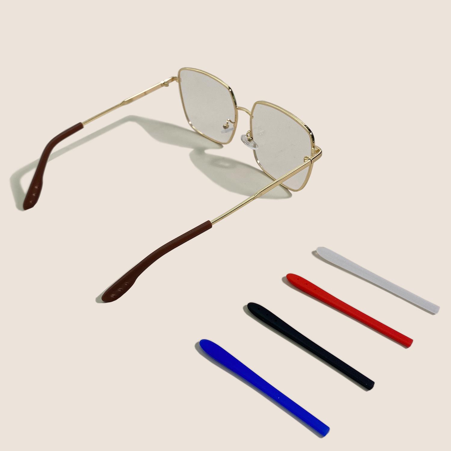 

7.5cm Silicone Anti-slip Eyeglass Sleeves for Repair and DIY Assembly