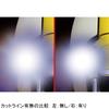 Spezialteile Takegawa LED-Nebelscheinwerfer-Kit für Super Cub 50 und Super Cub 110 (Schnittlinie/10W/Weiß/Gelber Schalter/Einzelne Leuchte) (AA09) (JA44/JA59)