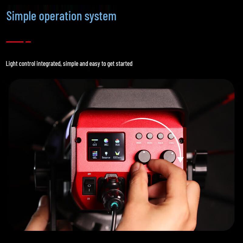 GVM 300C Full-Color Professional LED Video Light