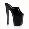26cm Sexy Super High Boots Peep Toe Pole Dance High Heels Nightclub Model Catwalk Platform Shoes  Party Shoes