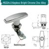 MS324 Zinc Alloy T/L-Type Handle Lock for Air Purifier Door and Industrial Equipment