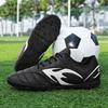 Non-Slip Soccer Cleats Adults Kids Men Women TPU Outsole Training Football Shoes On Artificial Grass Natural Turf